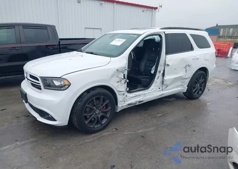 2017 Dodge Durango R/T Awd из США, поврежденный, VIN 1C4SDJCT4HC783424